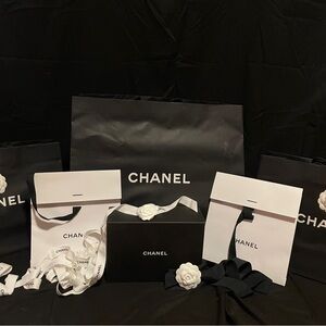 Chanel Black and White Luxury Set